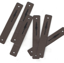0.5 x 3 Inch - Custom Tags - Fold Over - Rivet Style