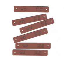 0.5 x 3 Inch - Custom Tags - Fold Over - Rivet Style