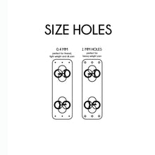 0.5 x 1.5 Inch - Custom Tags - Fold Over