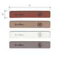 0.5 x 3 Inch - Custom Tags - Fold Over