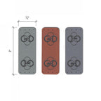 0.75 x 2 Inch - Custom Tags - Fold Over