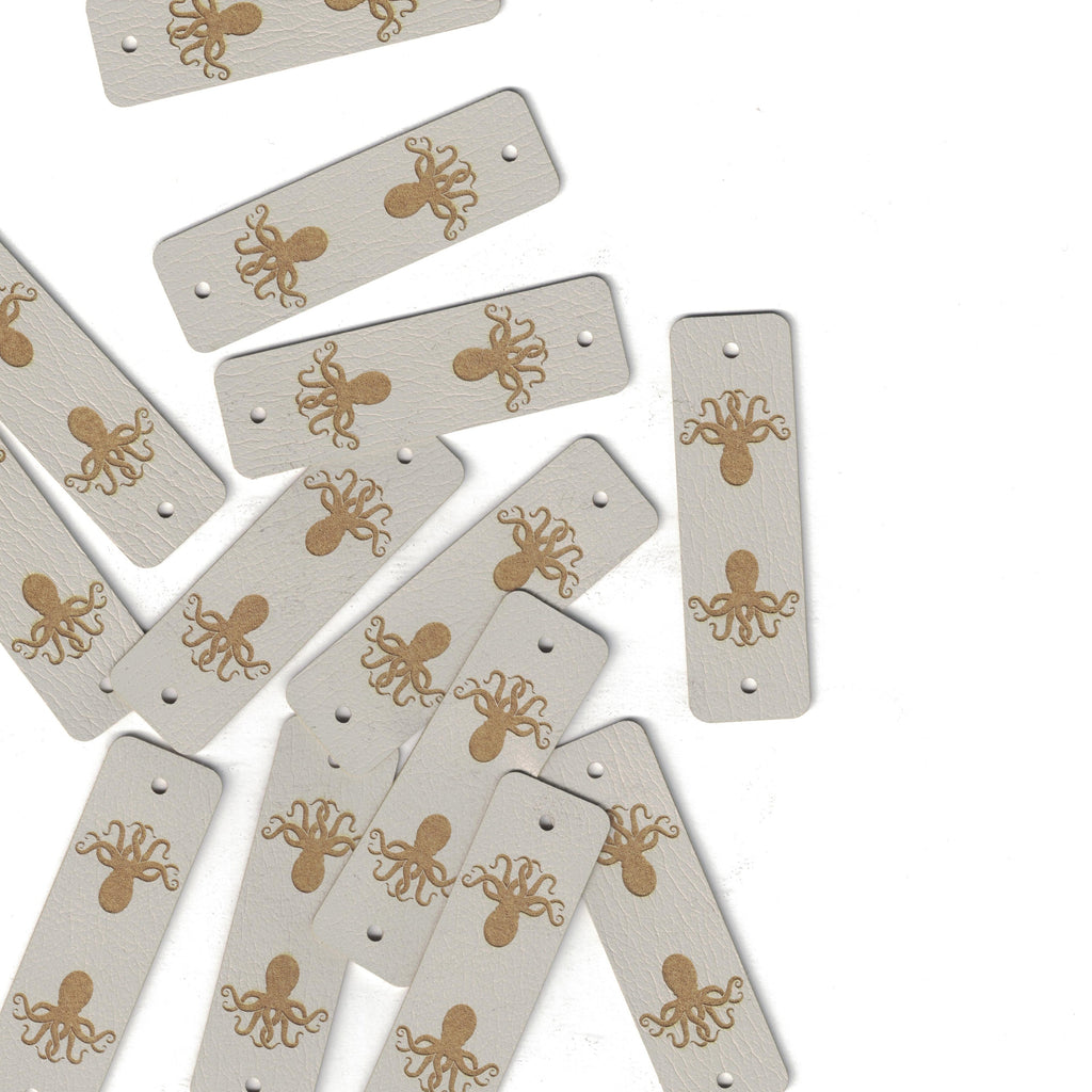 0.75 x 2.5 Inch - Custom Tags - Fold Over - Rivet Style