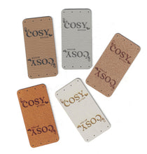 1 x 2 Inch - Custom Tags - Fold Over