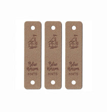 0.75 x 3 Inch - Custom Tags - Fold Over - Rivet Style