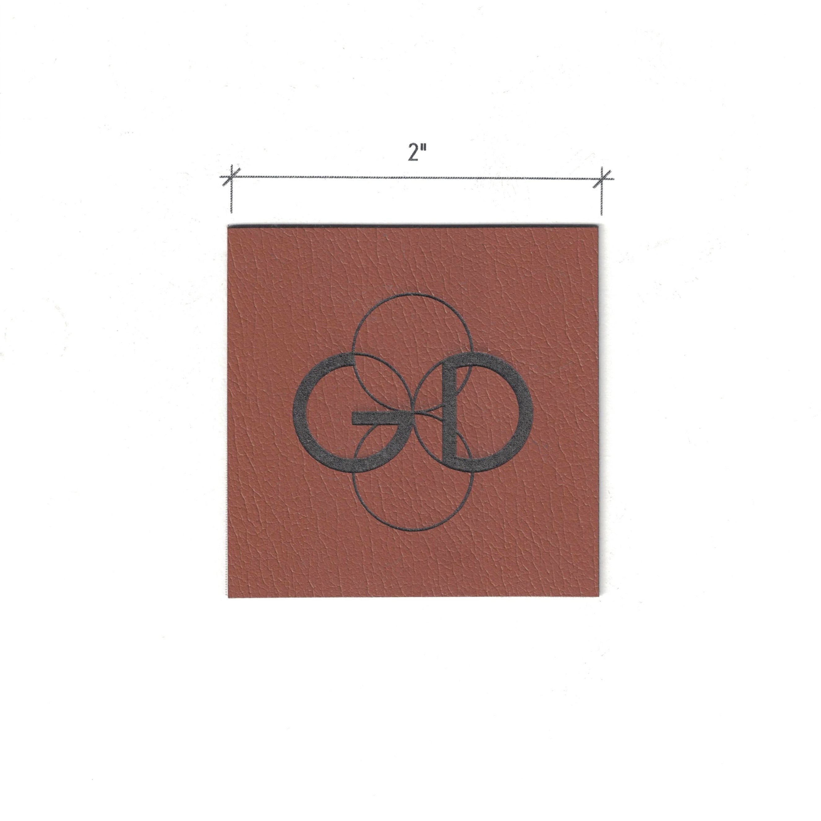 2 x 2 Inch - Custom Tags