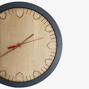Wood Wall Clock - Maple - 12"