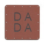 DADA - 2 Inch Faux Leather Patch
