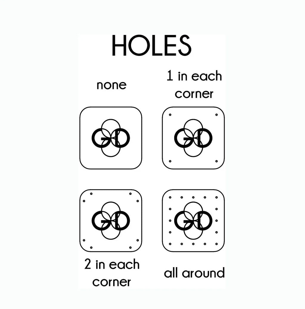 0.75 x 0.75 Inch - Custom Tags