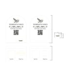 Reserved for Kate Miller - 10 x 7.5 - Payment Reader and Card Display with QR Codes