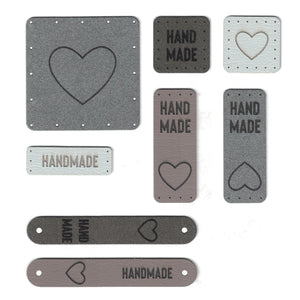 HAND MADE - assorted set of tags