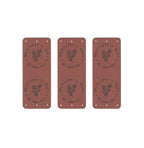 1 x 2.5 Inch - Custom Tags - Fold Over