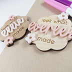 Look What I Made Magnet - Floral