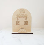 7.5 x 6 - Card Display with QR Codes