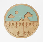 Wall Art - Hike Maple - 12"