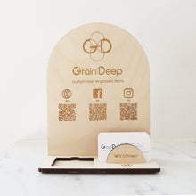 10 x 7.5 - Payment Reader and Card Display with QR Codes