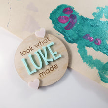 Look What I Made Magnet - Hearts