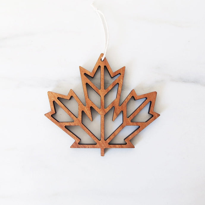 Maple Leaf Ornament