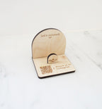 3.5 x 3.5 - Card Display with QR Code