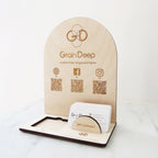 10 x 7.5 - Payment Reader and Card Display with QR Codes