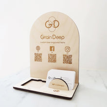 10 x 7.5 - Payment Reader and Card Display with QR Codes