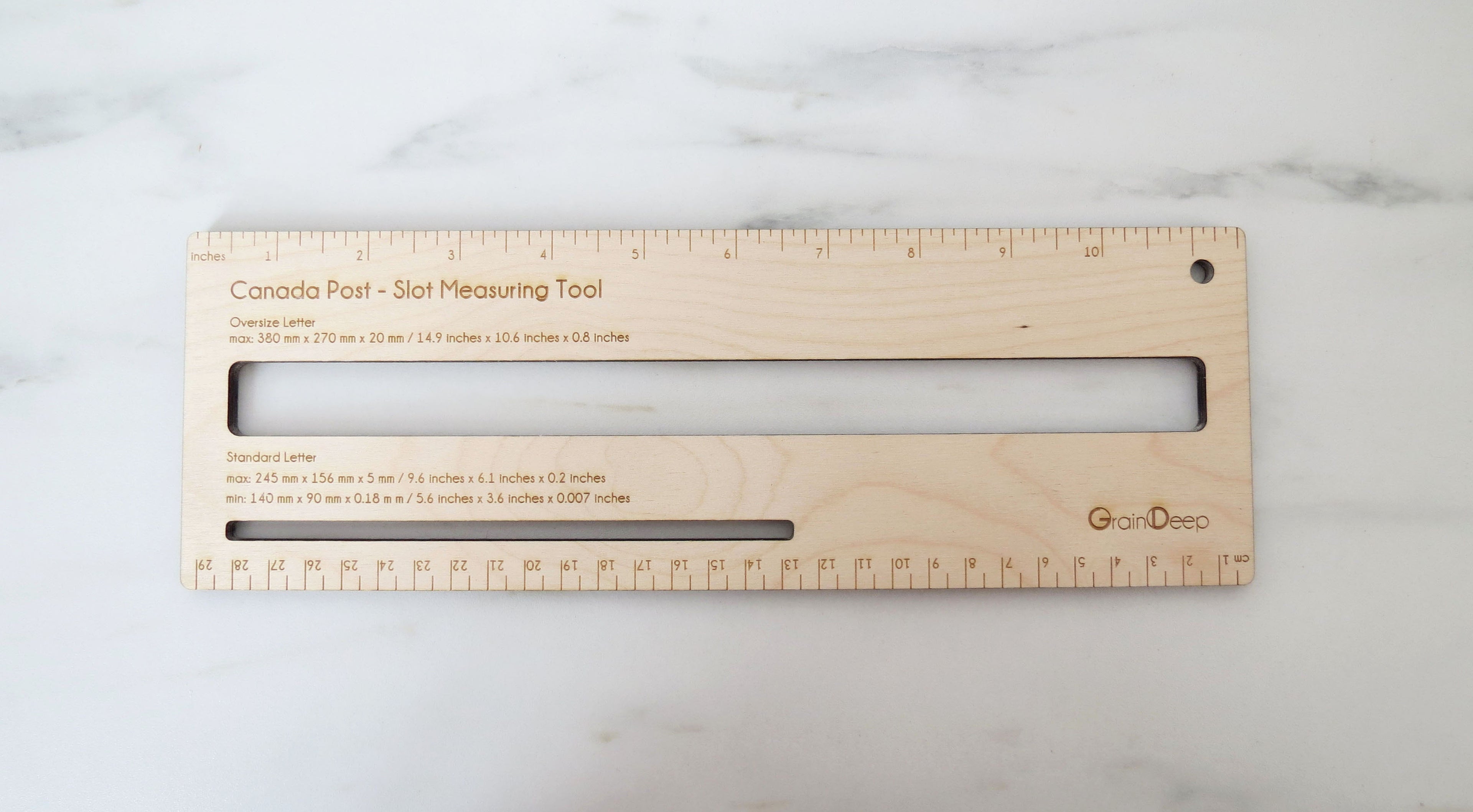 Canada Post - Slot Measuring Tool
