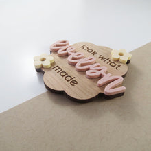 Look What I Made Magnet - Floral