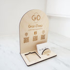 10 x 7.5 - Payment Reader and Card Display with QR Codes