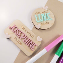 Look What I Made Magnet - Hearts