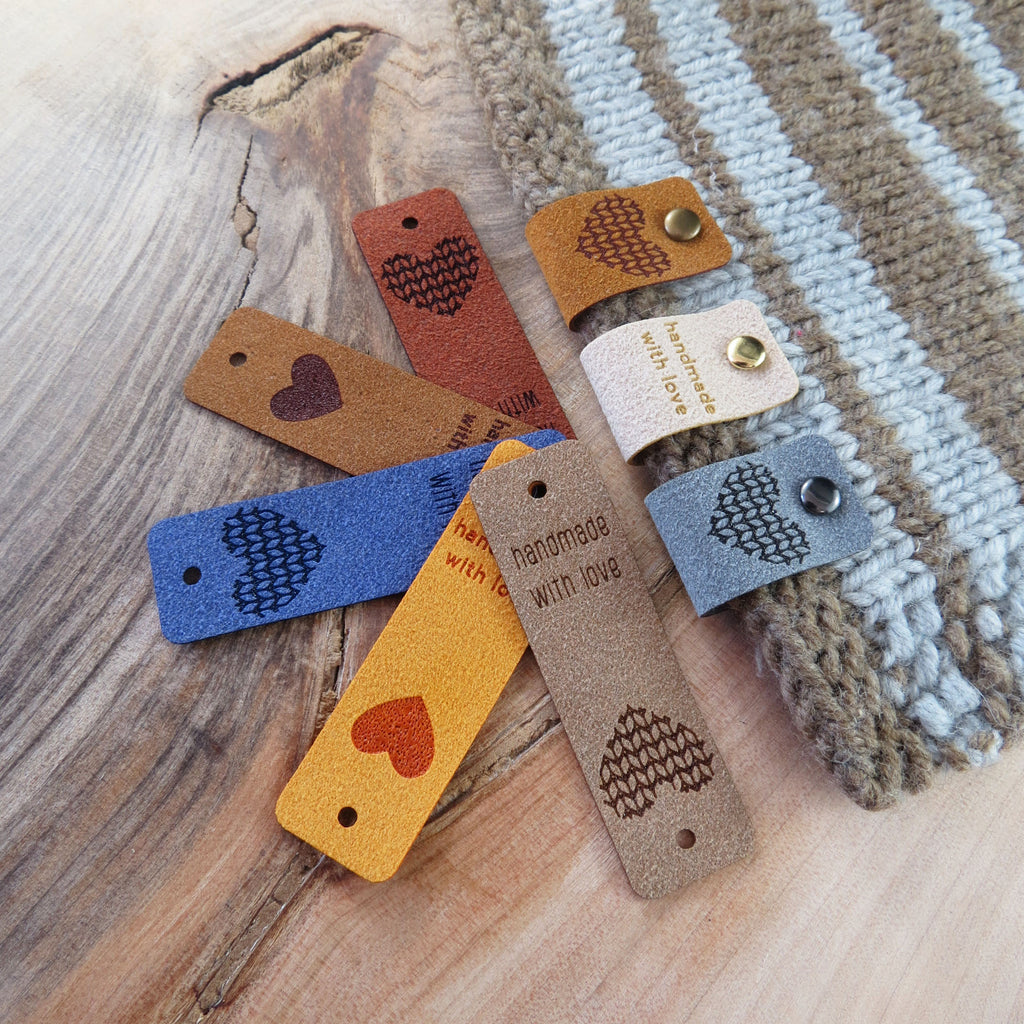 0.75 x 2.5 Inch - Custom Tags - Fold Over - Rivet Style