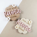 Look What I Made Magnet - Floral