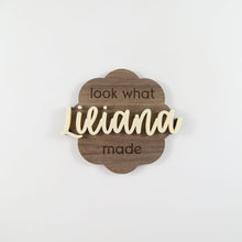 Look What I Made Magnet - Floral