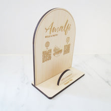 7.5 x 6 - Card Display with QR Codes