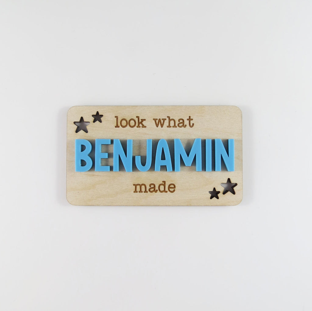 Look What I Made Magnet - Stars
