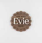 Look What I Made Magnet - Scalloped