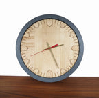 Wood Wall Clock - Maple - 12"