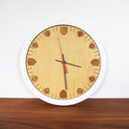 Wood Wall Clock - Maple - 12"