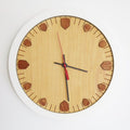 Wood Wall Clock - Maple - 12"