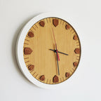 Wood Wall Clock - Maple - 12"