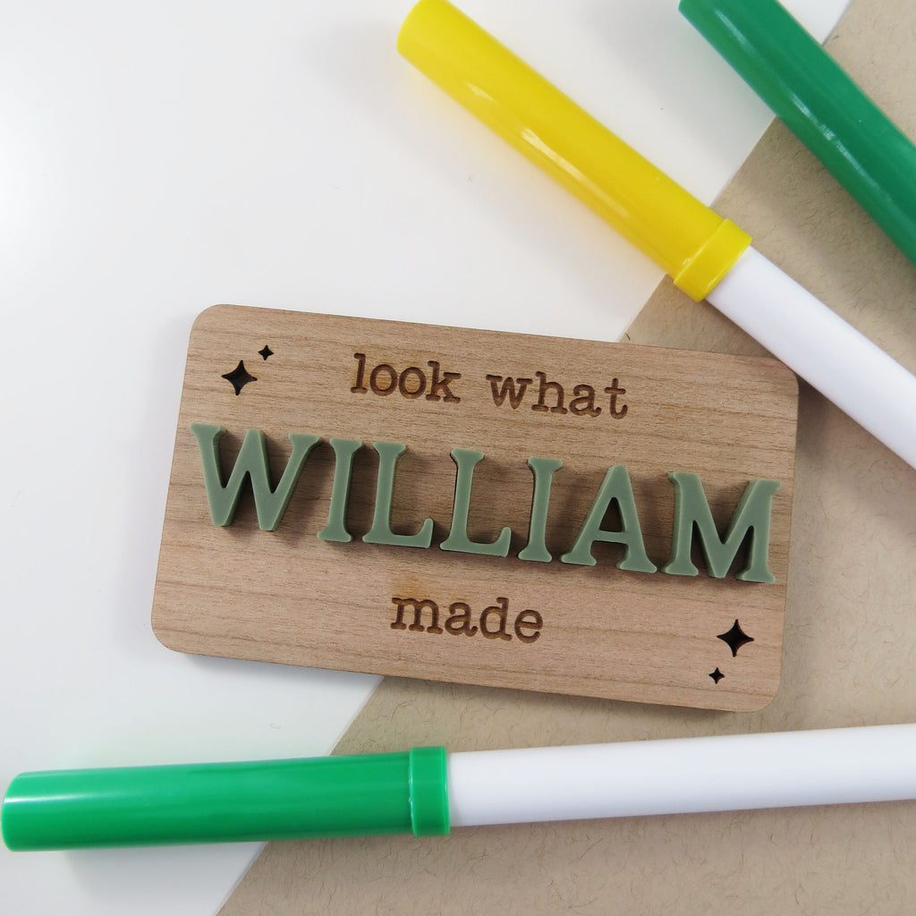 Look What I Made Magnet - Sparkle