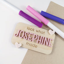 Look What I Made Magnet - Hearts