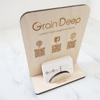 7.5 x 6 - Card Display with QR Codes