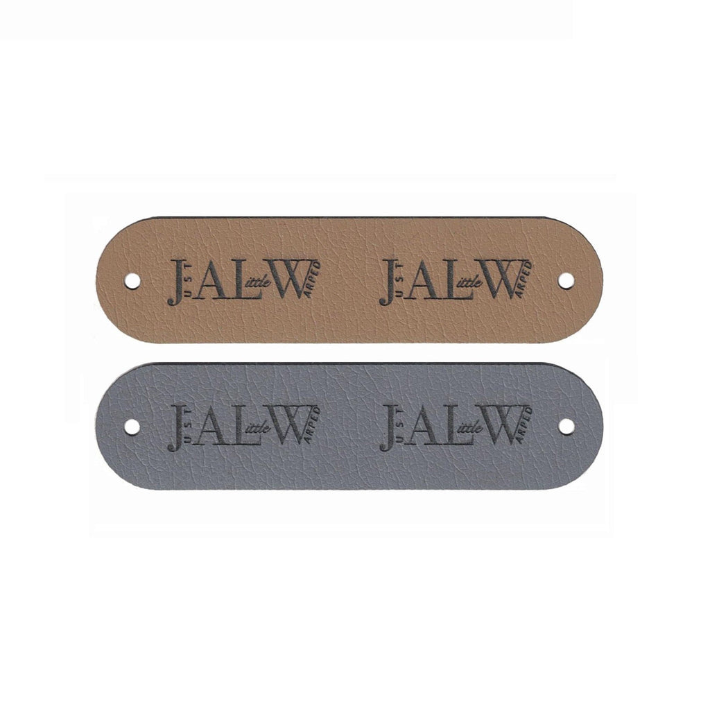 0.75 x 3 Inch - Custom Tags - Fold Over - Rivet Style