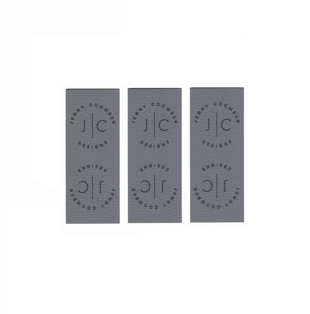 1 x 2.5 Inch - Custom Tags - Fold Over