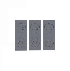 1 x 2.5 Inch - Custom Tags - Fold Over