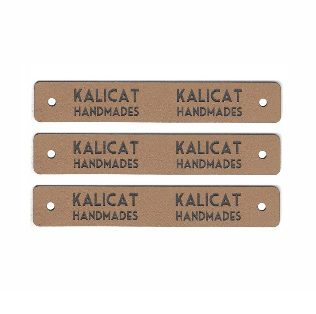 0.5 x 3 Inch - Custom Tags - Fold Over - Rivet Style