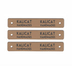 0.5 x 3 Inch - Custom Tags - Fold Over - Rivet Style