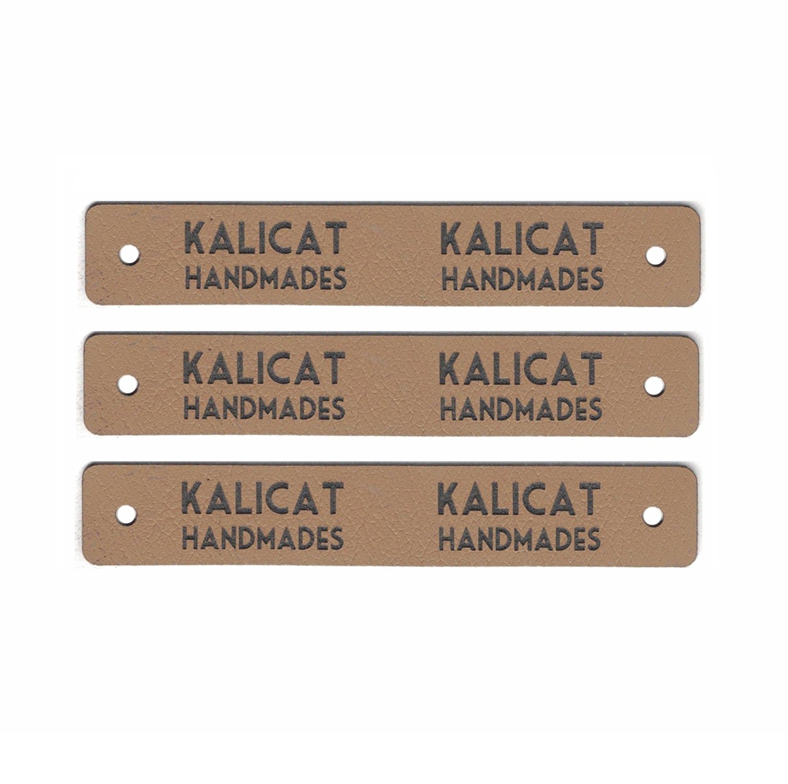 0.5 x 3 Inch - Custom Tags - Fold Over - Rivet Style