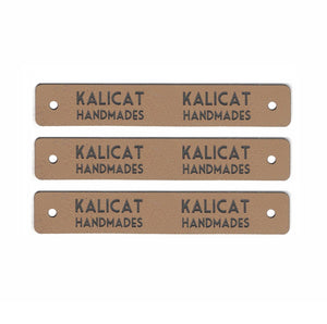 0.5 x 3 Inch - Custom Tags - Fold Over - Rivet Style