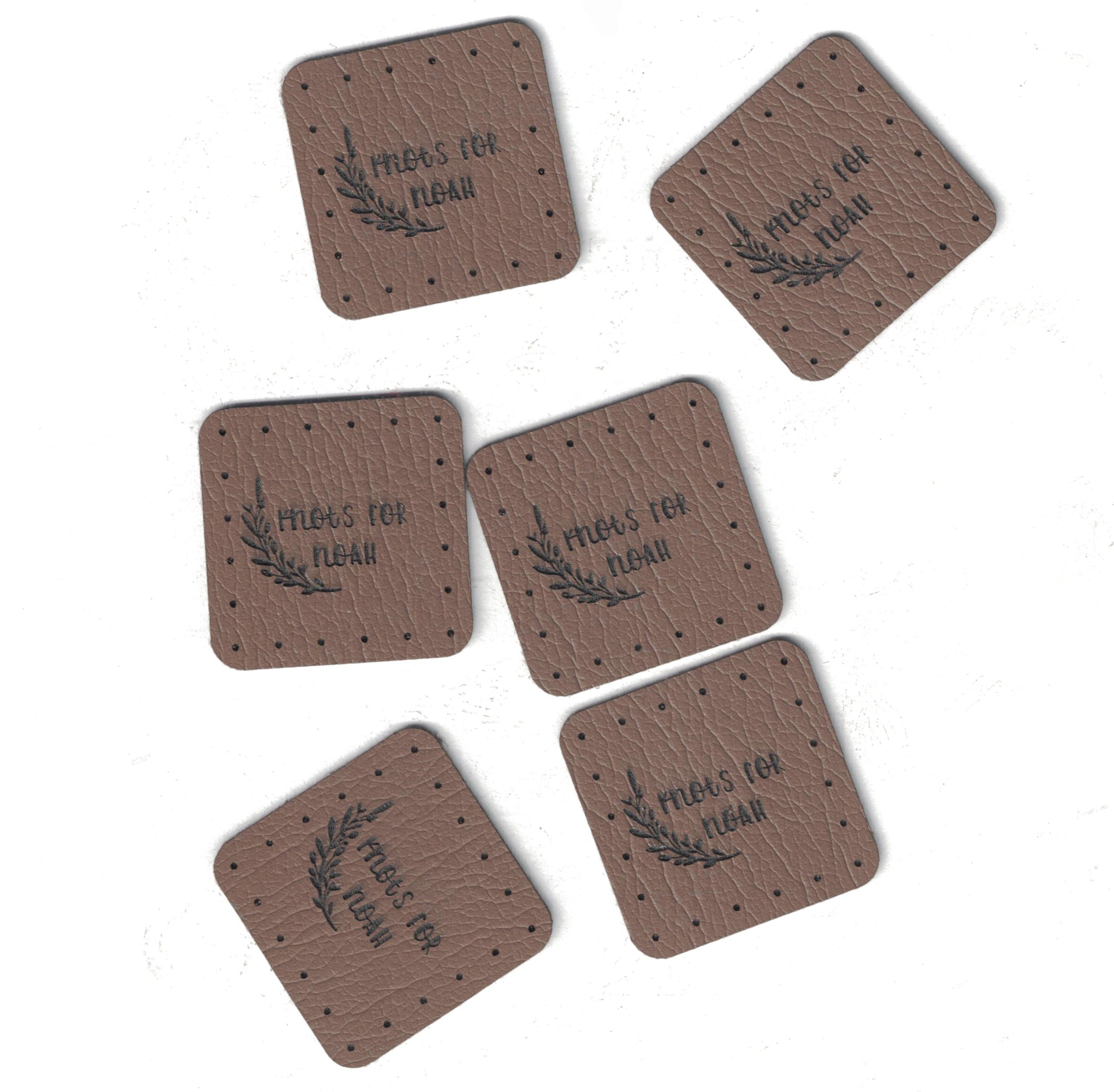 1 x 1 Inch - Custom Tags