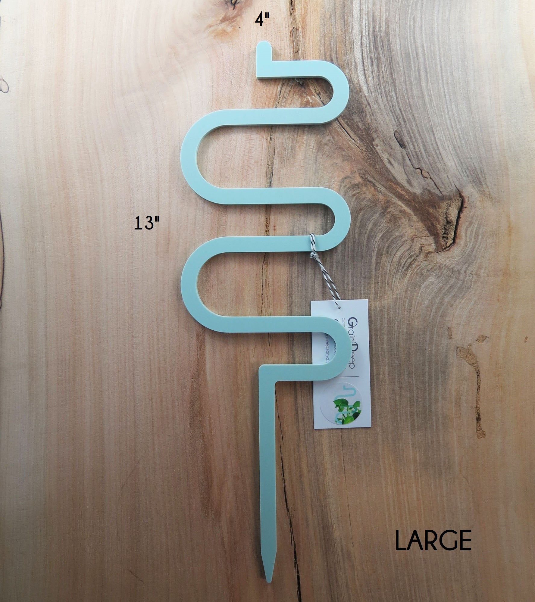Acrylic Trellis - Plant Supports - Waves - Macaron